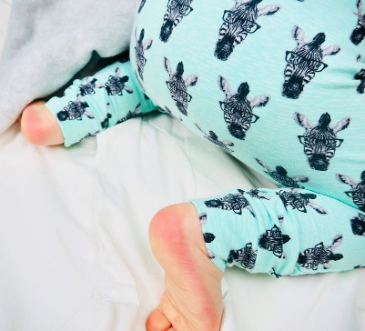 'Zebra Watching' Baby & Toddler Leggings